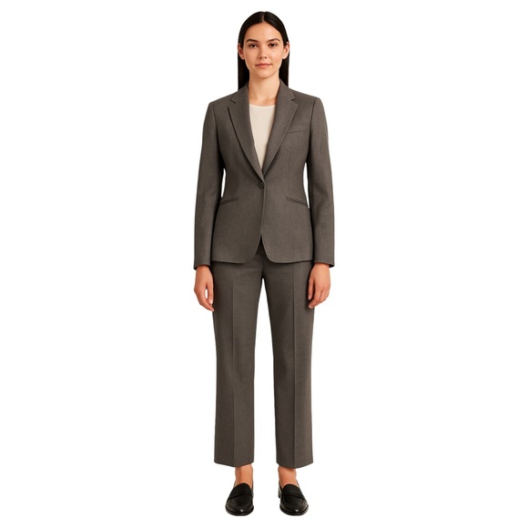 Ralph Lauren Black Label Womens Blazer Jacket Size 2 Wool Silk Preppy Equestrian - Picture 1 of 16